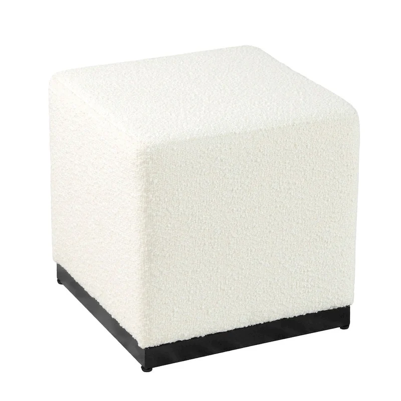 HomePop Modern Cube Ottoman