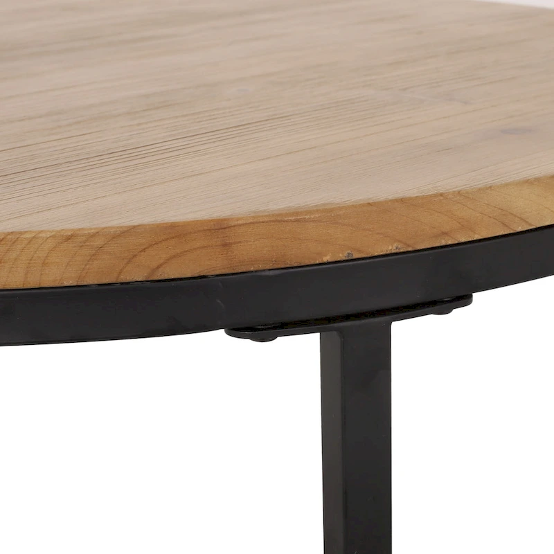 Gerrish Modern Industrial Coffee Table Set by Christopher Knight Home