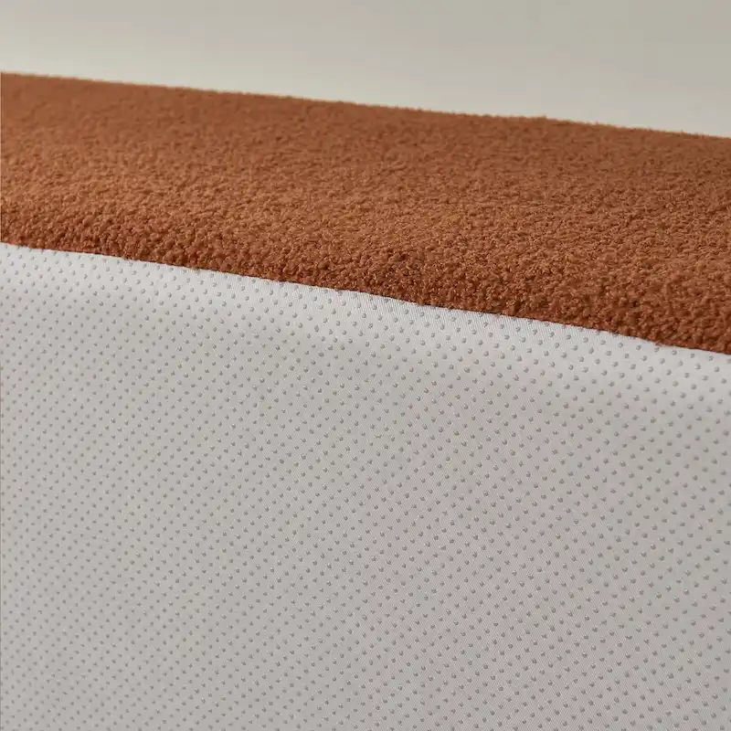 105.51 Modern L-Shape 5 Seater Modular Sectional Sofa Couch with Chaise Lounge, in Soft Lambswool Sherpa Fabric