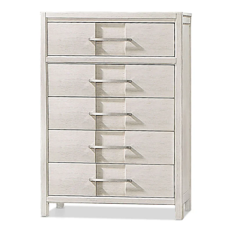 Tass Transitional Solid Wood 5-Drawer Chest by Furniture of America