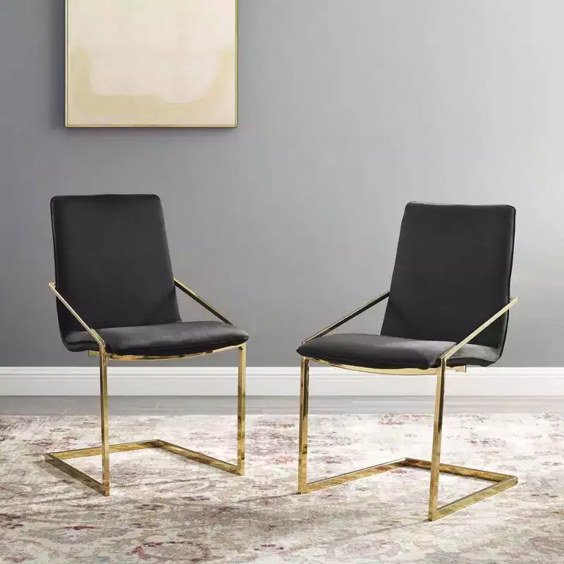 Dining Armchairs Performance Velvet