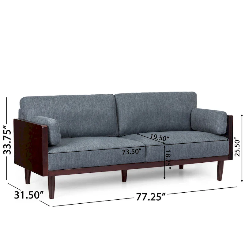 Fabric Three-Seater Sofa