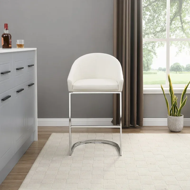 Siena 26 Inch Upholstered Counter Stool