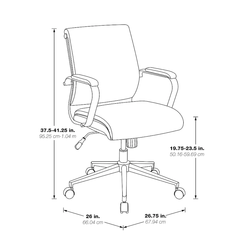Antimicrobial Fabric Office Chair