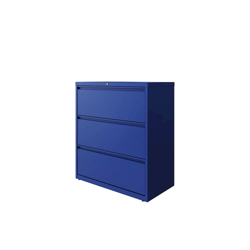 Hirsh 36 in Wide, 3 Drawer, HL8000 Series, Classic Blue
