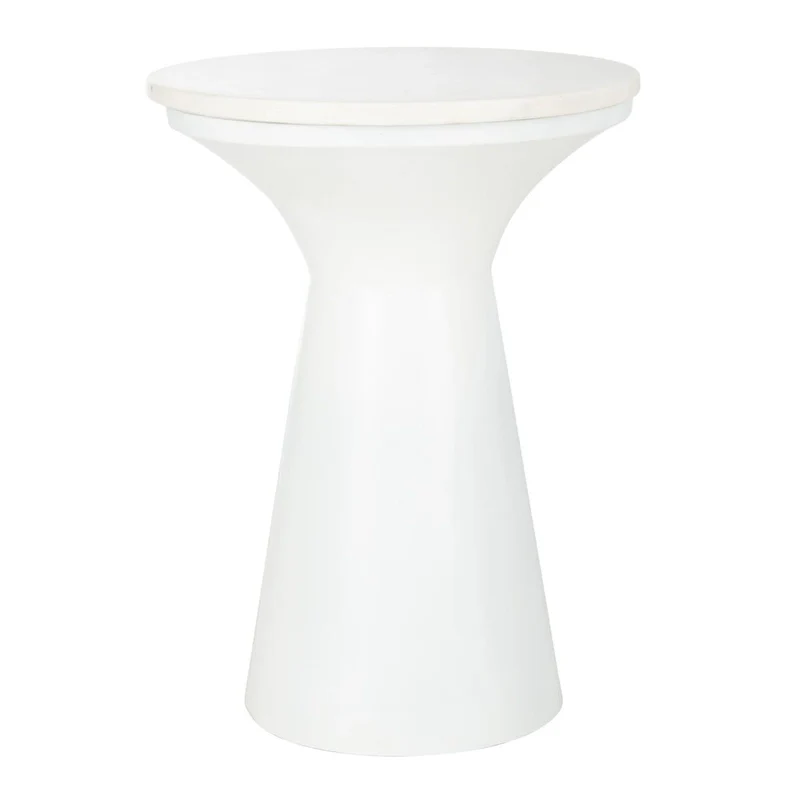 SAFAVIEH Nevada Pedestal End Table - 16 x 16 x 22 - 16Wx16Dx22H