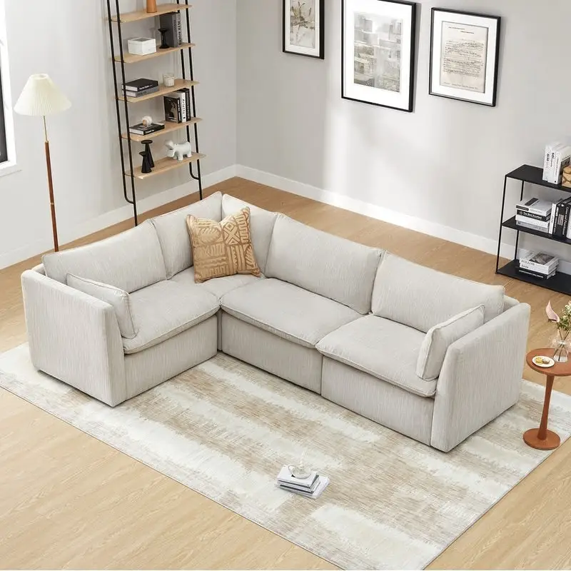 Cypress 107W L-shape Power Reclining Sectional Sofa Couch