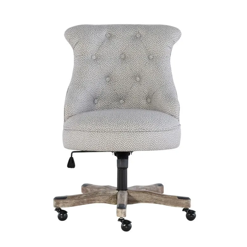 Pamela Tufted Swivel Office Chair