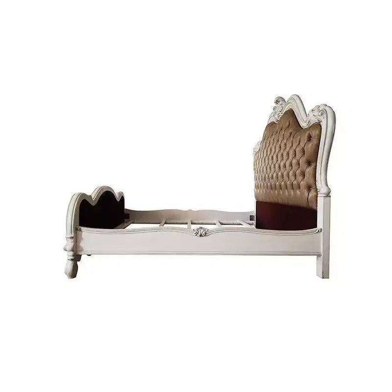 99" Eastern King Bed Versailles II with Nailhead Trim & Tufted Headboard - Acme Furniture