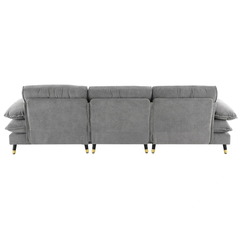 L shaped Convertible Sectional Sofa