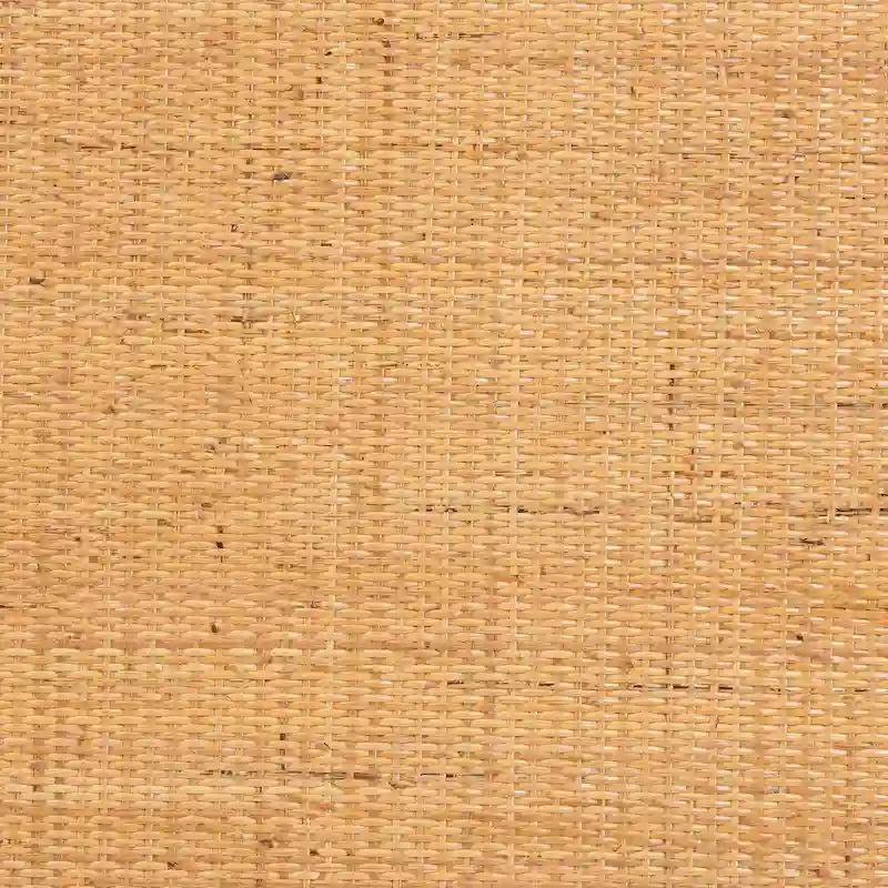 bali & pari Louis Modern Bohemian Natural Brown Rattan Coffee Table