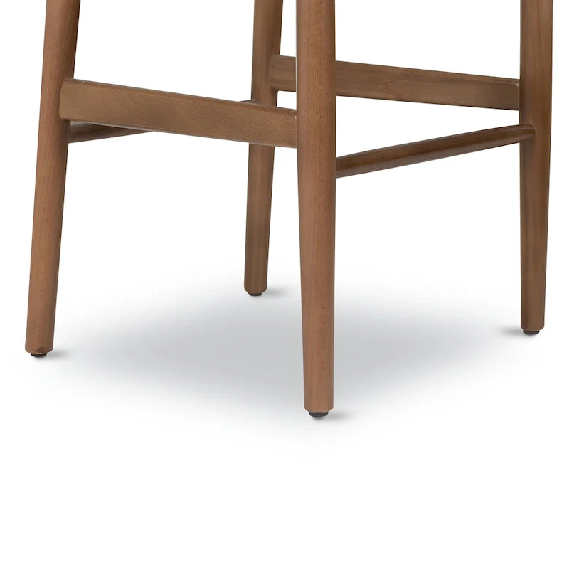 Weave 23.5 Seat Height Counter Stool - Solid Wood with Woven Seat