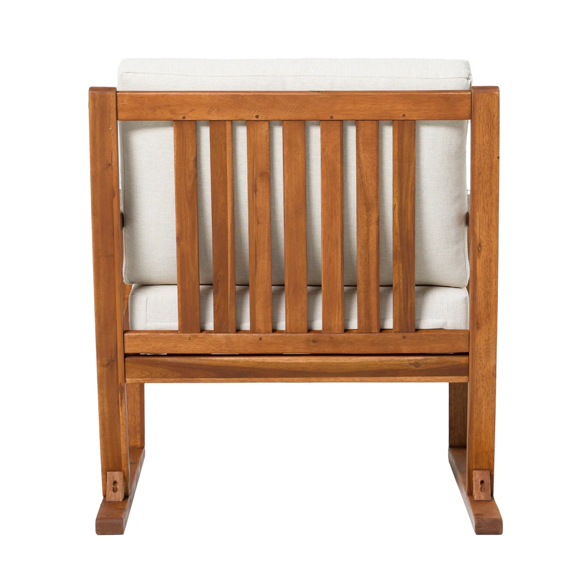 Prenton Modern Solid Wood Outdoor Club Chair