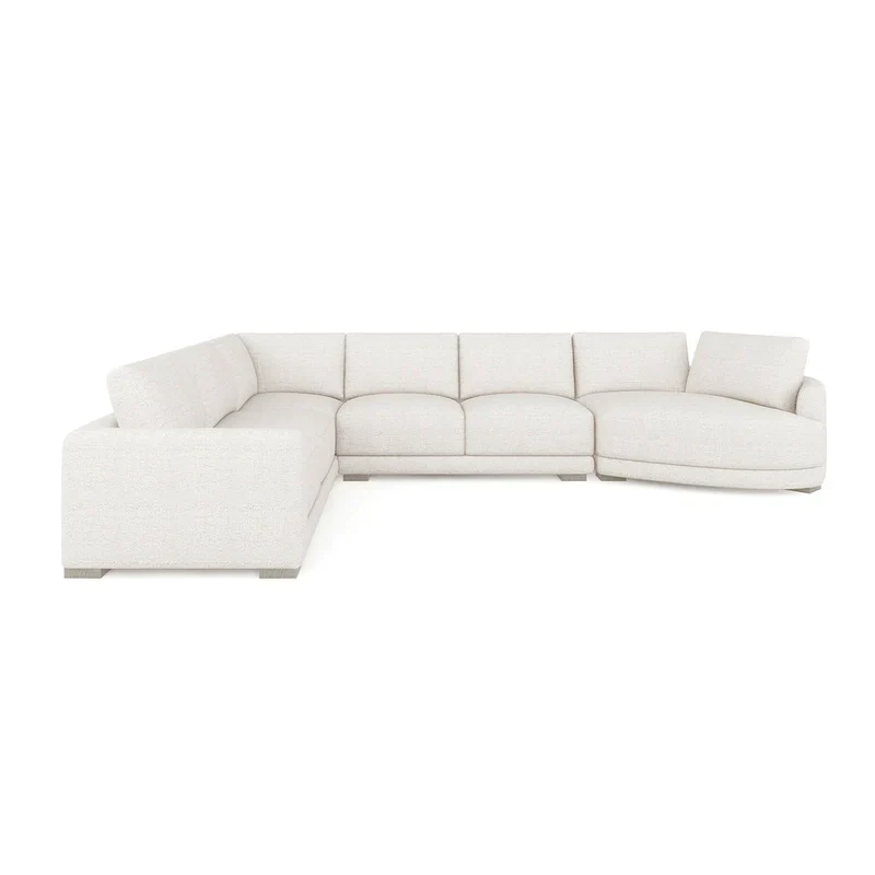 Laguna 165.5 L-Shape Modular Sectional Sofa with Chaise Lounge