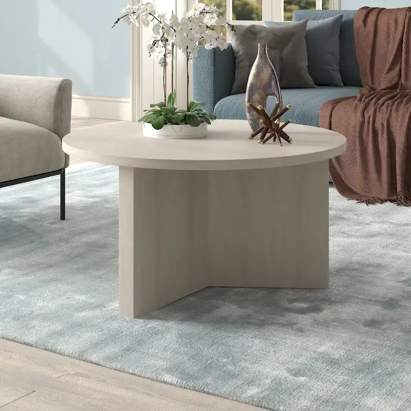 Anders 32 Wide Round Coffee Table