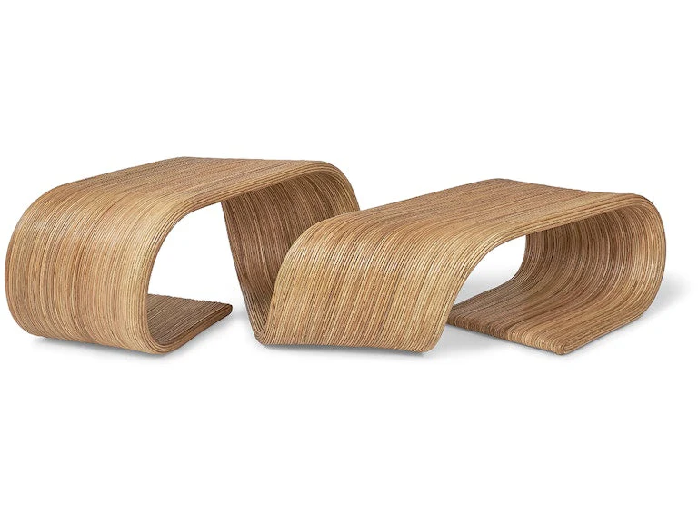 ALLEGRO RATTAN COFFEE TABLE