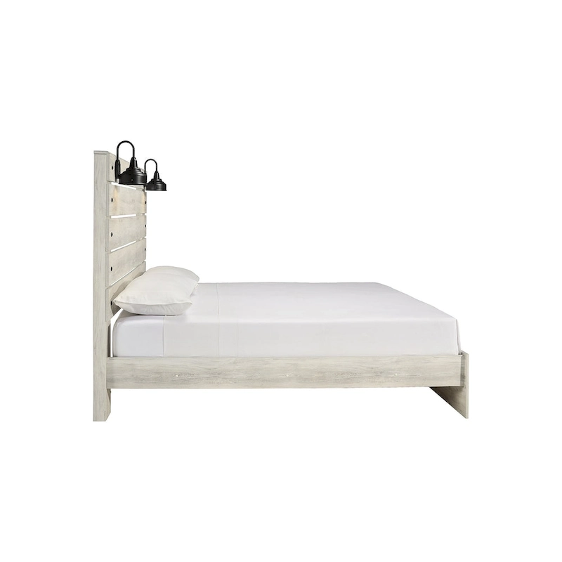 Cambeck Whitewash Panel Bed