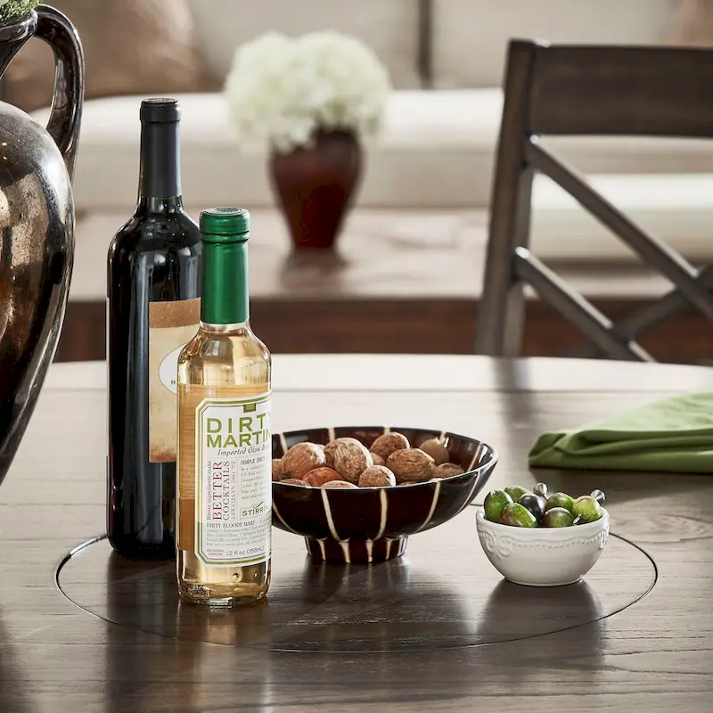 Garrison Espresso Convertible Dining Table by iNSPIRE Q Modern