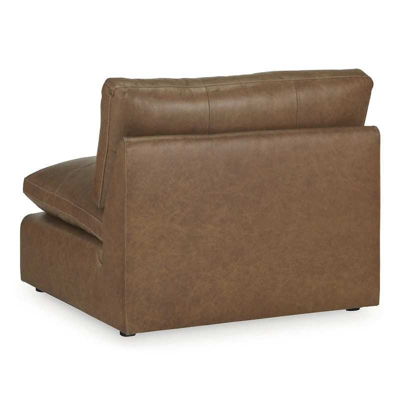 Signature Design by Ashley Emilia Brown 4-Piece Sectional - 130 W x 90 D x 36 H