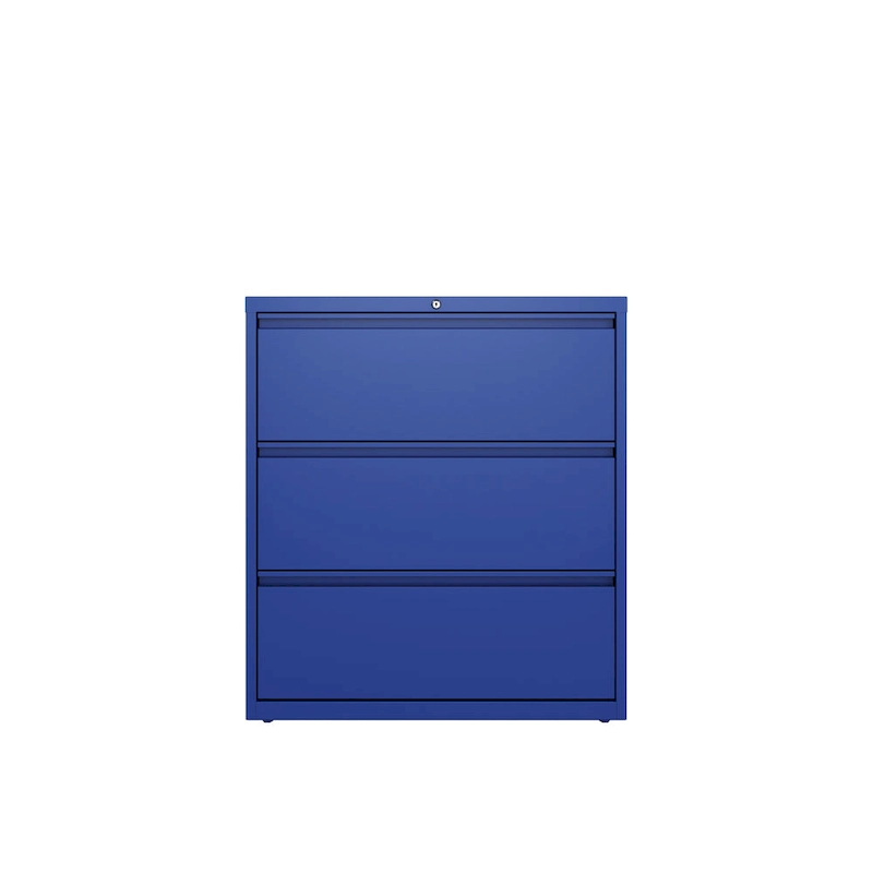 Hirsh 36 in Wide, 3 Drawer, HL8000 Series, Classic Blue