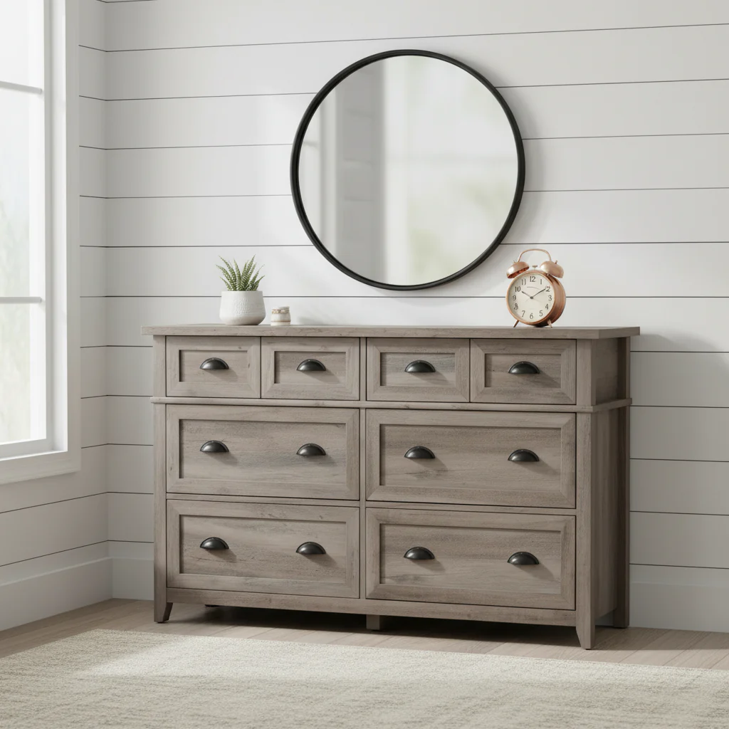 6-Drawer Farmhouse Dresser