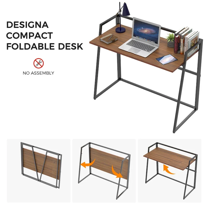 No Assembly Folding Desk