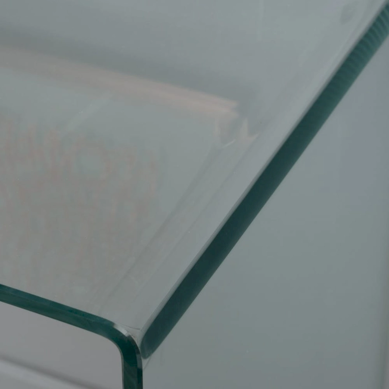 Ramona Tempered Glass Office Desk by Christopher Knight Home