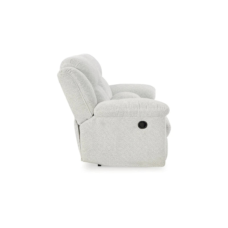 Signature Design by Ashley Frohn Double Reclining Loveseat with Console - 80W x 40D x 42H