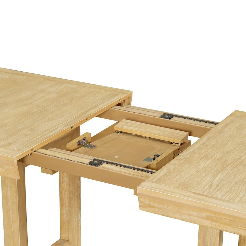 7-Piece Extendable Dining Table Set