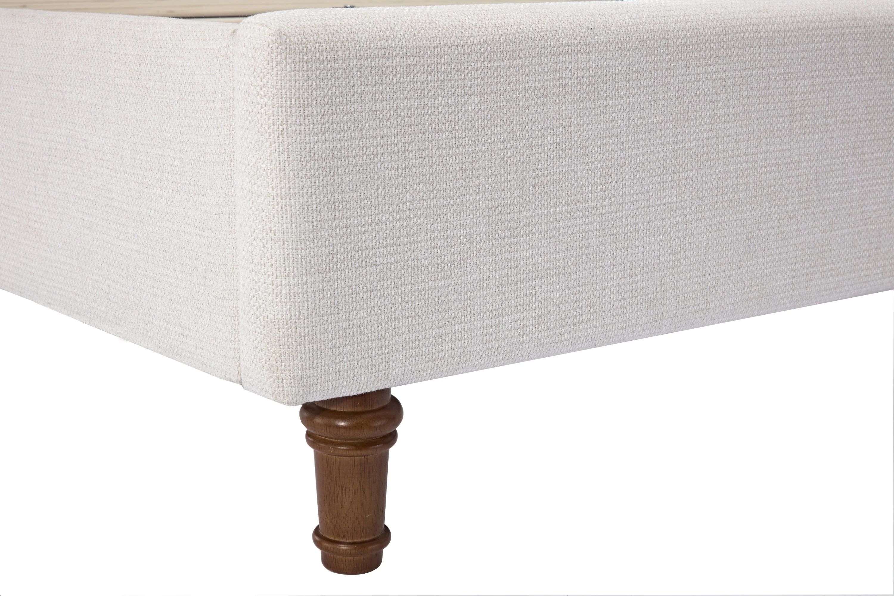 Walker Edison | Harper Tall 54 Headboard Upholstered Queen Bed