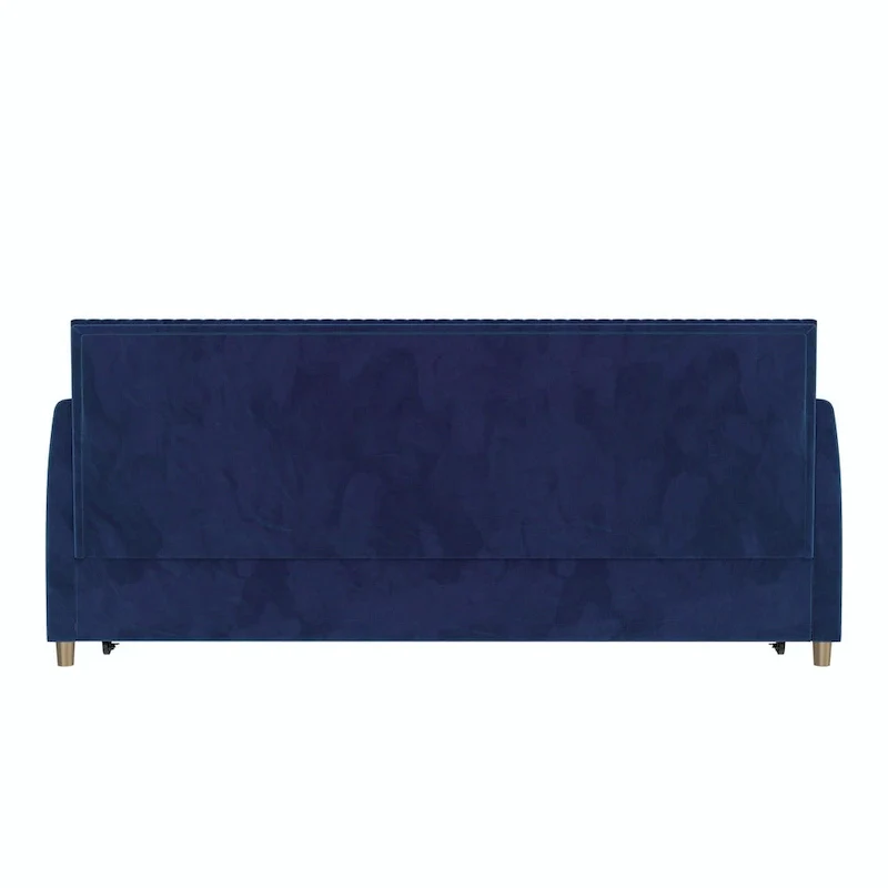 Daphne Upholstered Twin Daybed with Roll Out Trundle