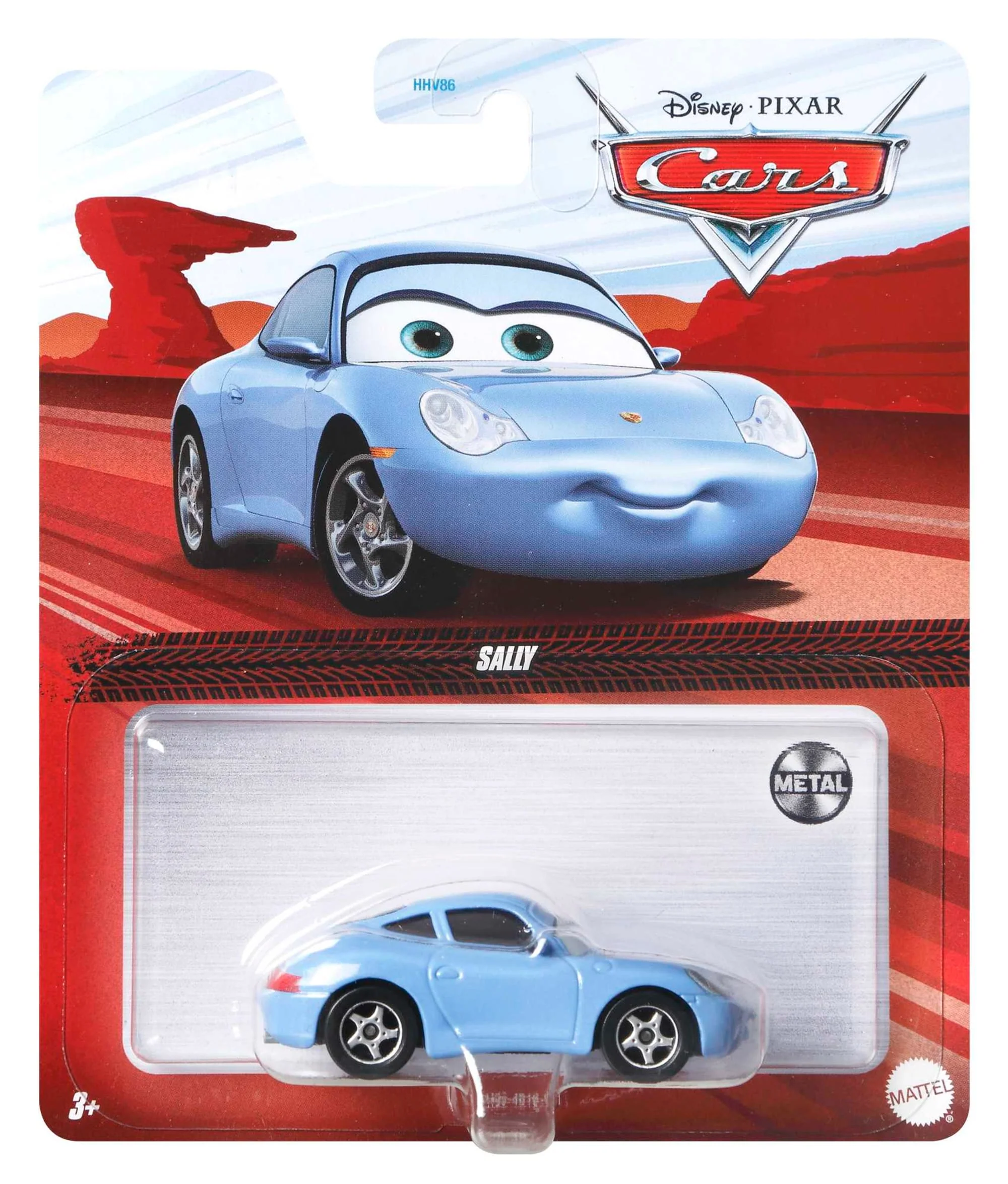 Cars de Disney y Pixar Diecast Vehículo de Juguete Sally