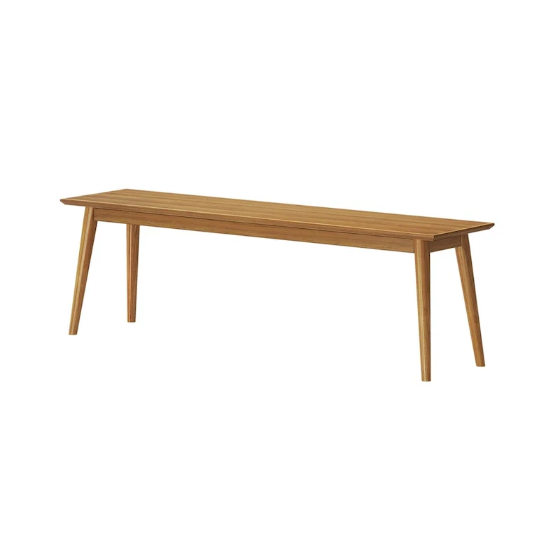 Mid-Century Modern Dining Bench - 59