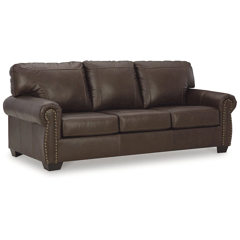 Signature Design by Ashley Colleton Dark Brown Sofa - 92W x 40D x 39H