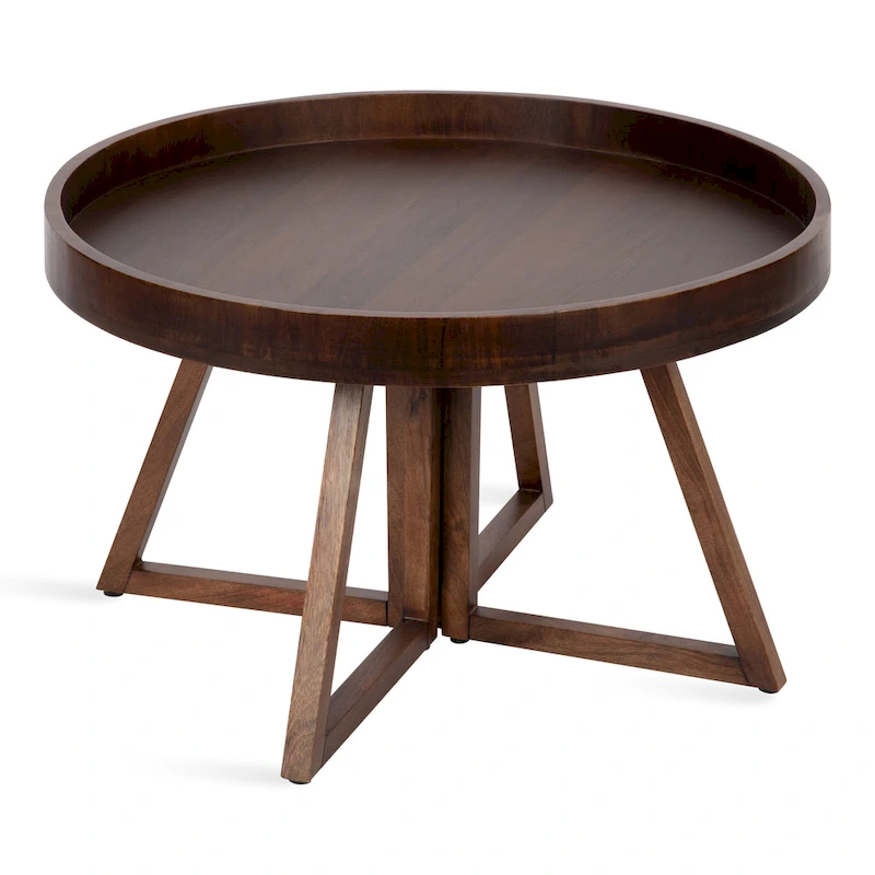 Kate and Laurel Avery 30-inch Round Coffee Table - 30 Diameter