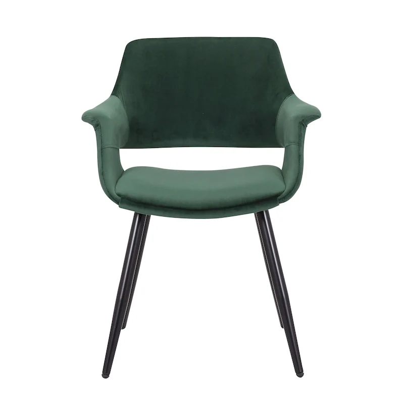 Velvet Mid-century Dining Chair