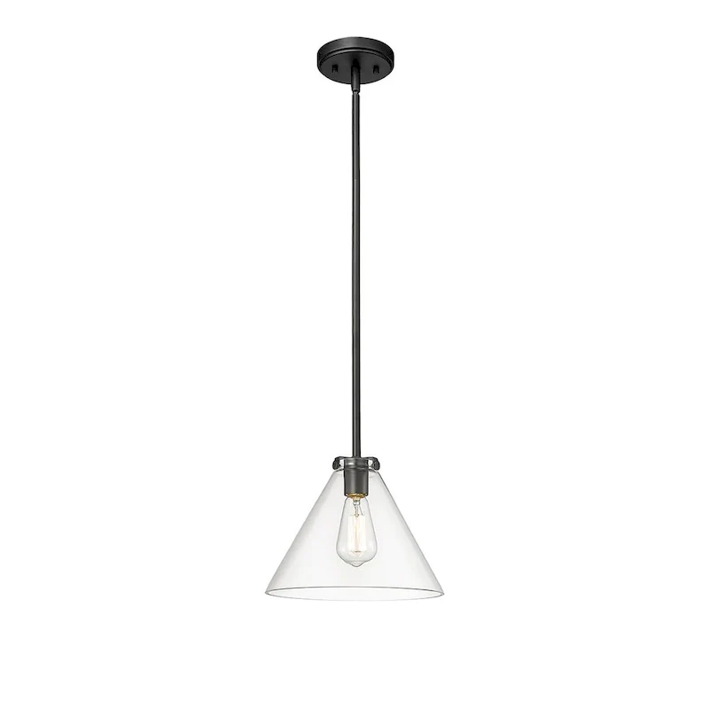 Millennium Lighting Aliza 1 Light Pendant with Clear Glass Shades