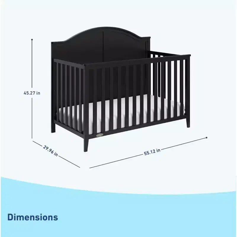 Graco Wilfred 5-in-1 Convertible Crib