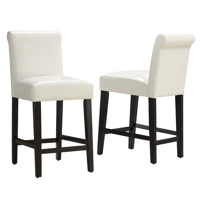 Bennett Faux Leather Counter Stools (Set of 2) by iNSPIRE Q Bold