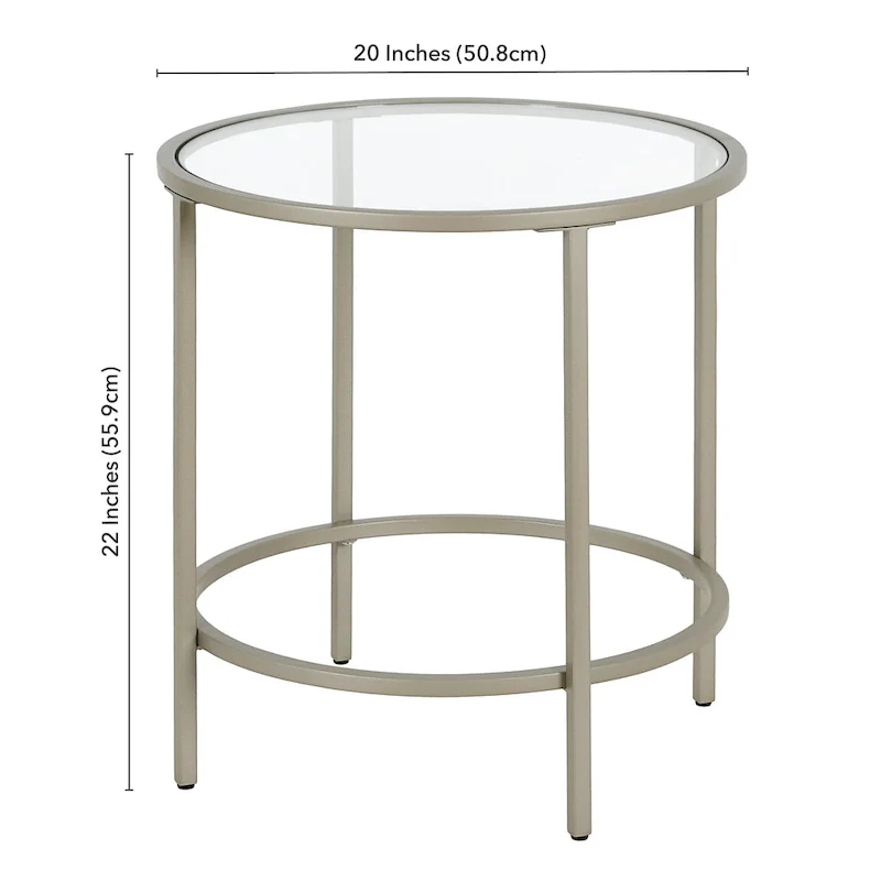 Sivil Round Side Table