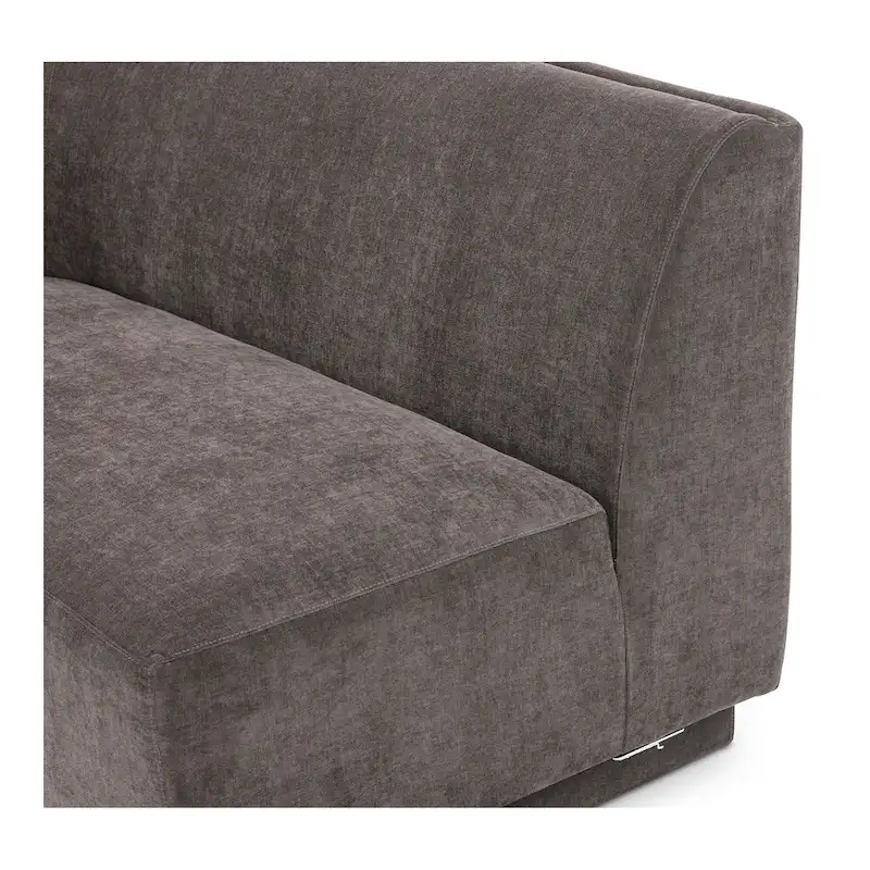 Aurelle Home Yanelli Modern 2-seat Left Sofa