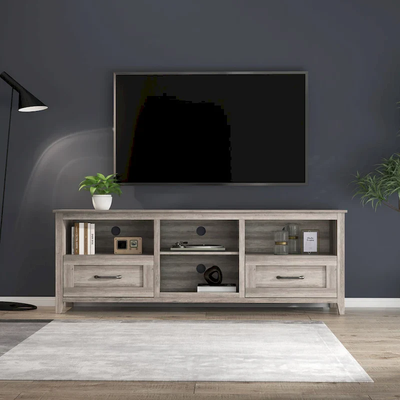 70 TV Stand with Drawers & Storage for TVs Up to 60