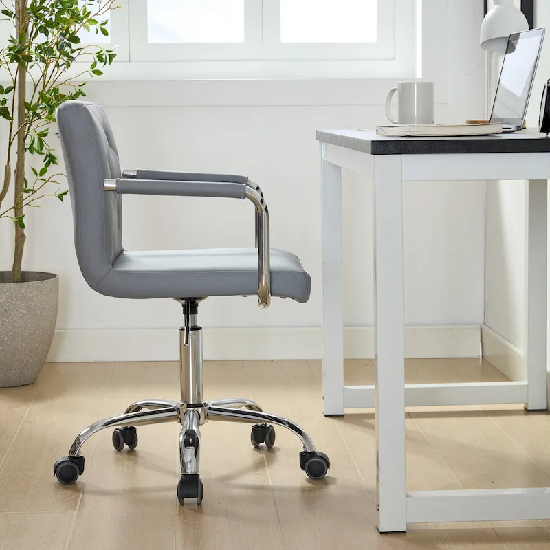 Home Office Desk Chairs 360 Swivel Height-Adjustable Accent Chair