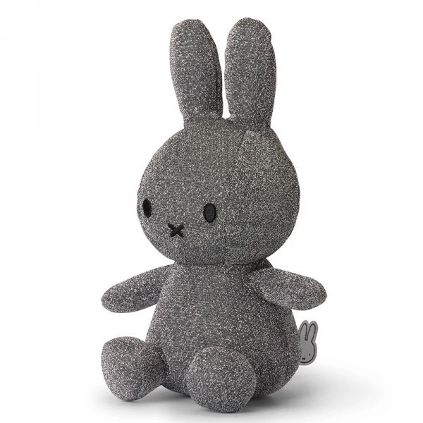 Miffy & Friends Miffy Sparkle Silver 50cm