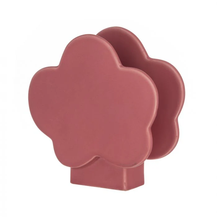 EMPORIUM FLOWER BURST VASE RED 18X7X18CM