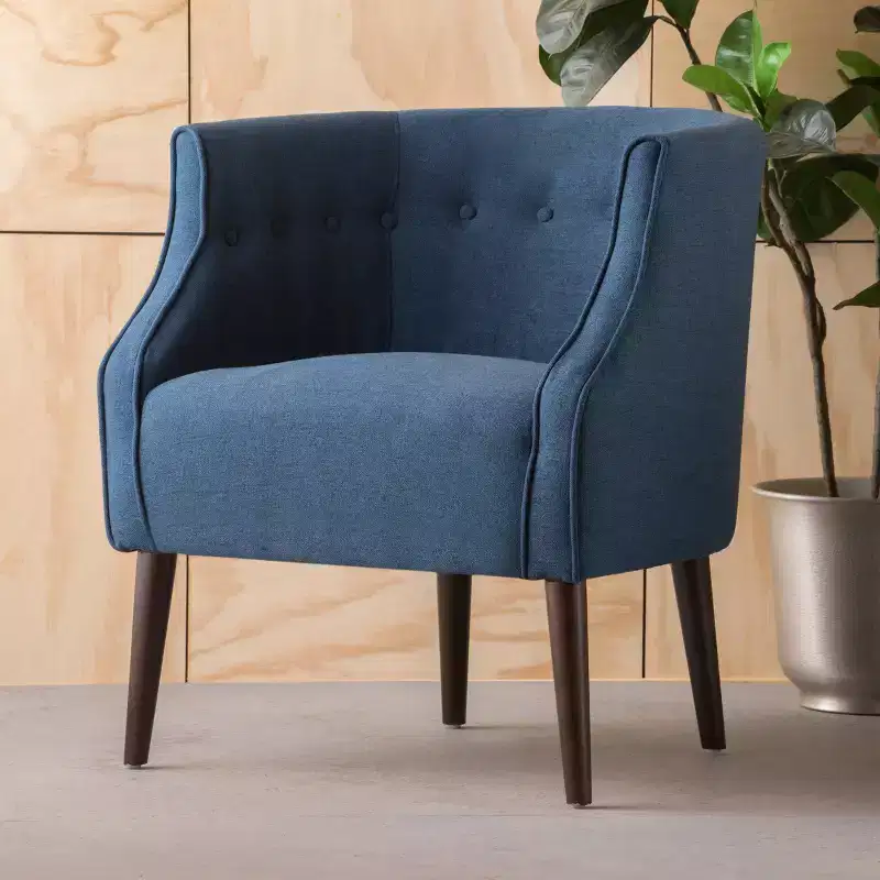 Brandi Upholstered Club Chair - Christopher Knight Home