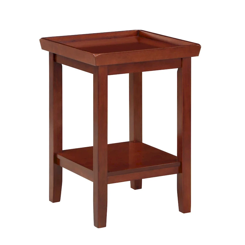 Convenience Concepts Ledgewood End Table with Shelf