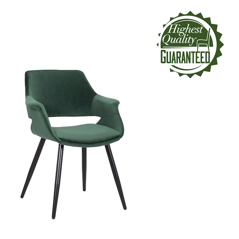 Velvet Mid-century Dining Chair