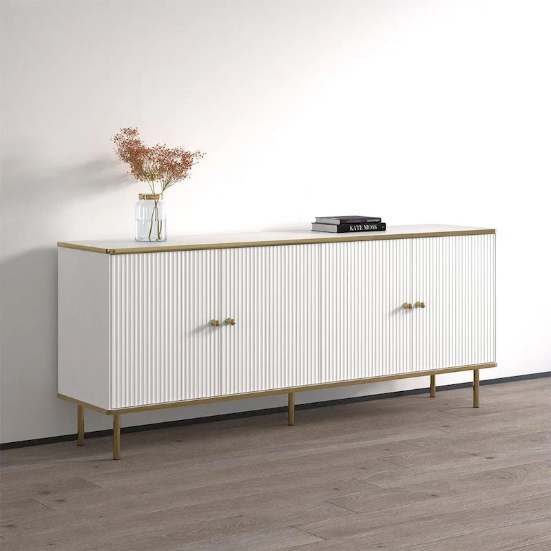 Matte 4-Door Sideboard 72