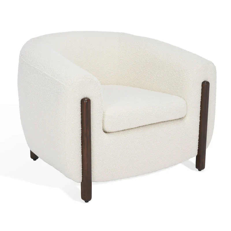 Yauheniya Barrel Back Accent Chair - 38 In. W x 34 In. D x 28 In. H - 38Wx34Dx28H